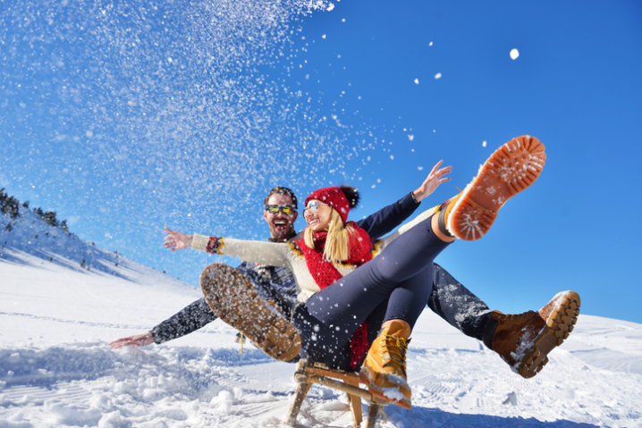 いつもとは違う冬の遊びを カップルで楽しめるウィンターアドベンチャー 白馬つがいけ Snow Wow スキー スノーボード情報メディア Grab グラブ
